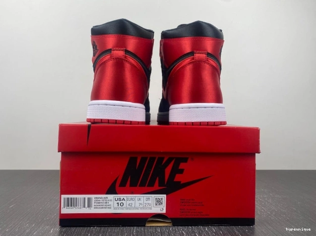 HYPE OG WMNS Satin Jordan FD4810-061 High Air 1 Bred 0728